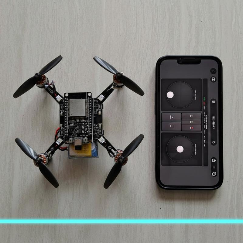 E1 ESP32 Open-Source Mini Dron - Drone Kit Parts Included recensie en prijs