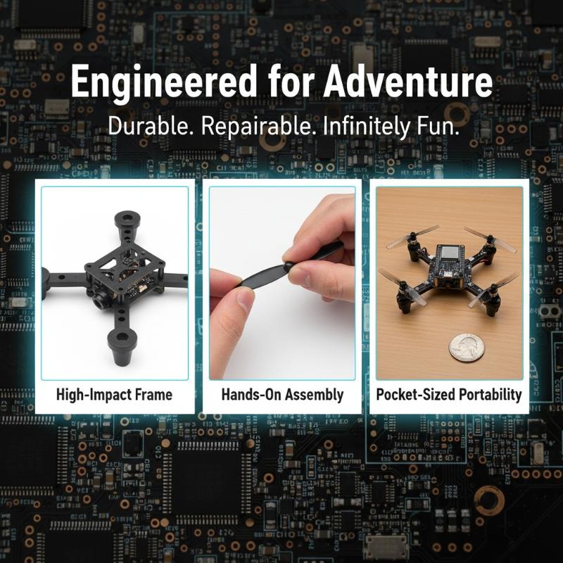 E1 ESP32 Open-Source Mini Dron - Drone Kit Parts Included recensie en prijs